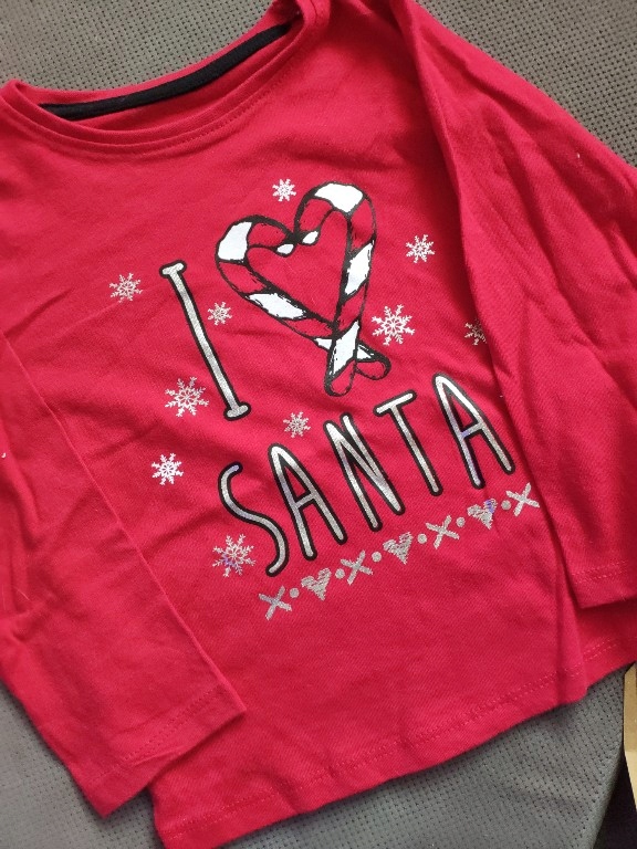 T-shirt Santa świąteczny 74