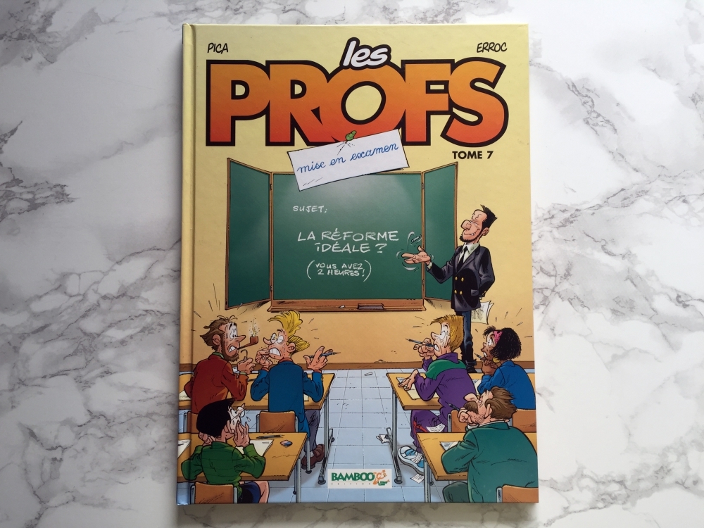 LES PROFS T.7, Mise en examen, komiks j. francuski