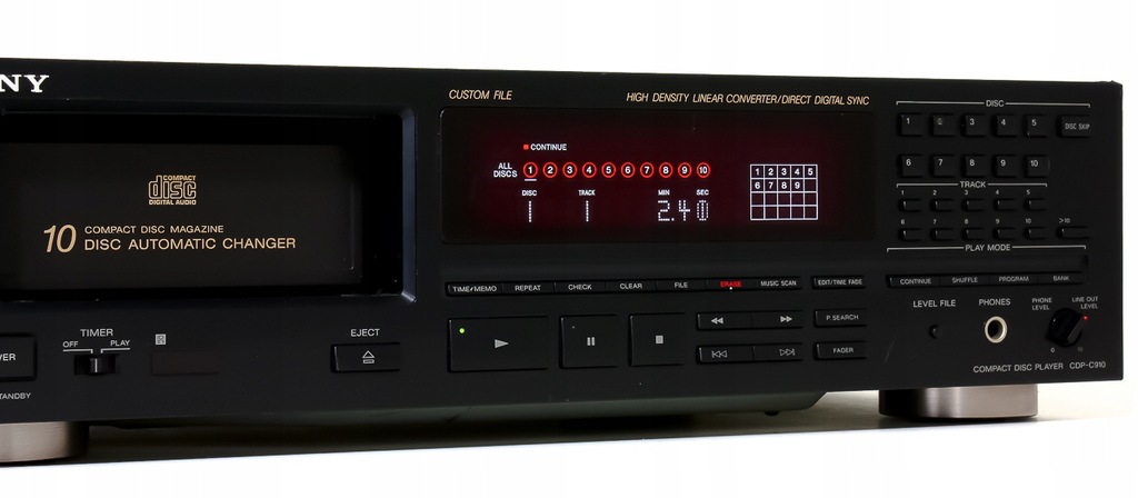 その他 Sony CDP-C910 SONY CDP-C910の仕様 ソニー