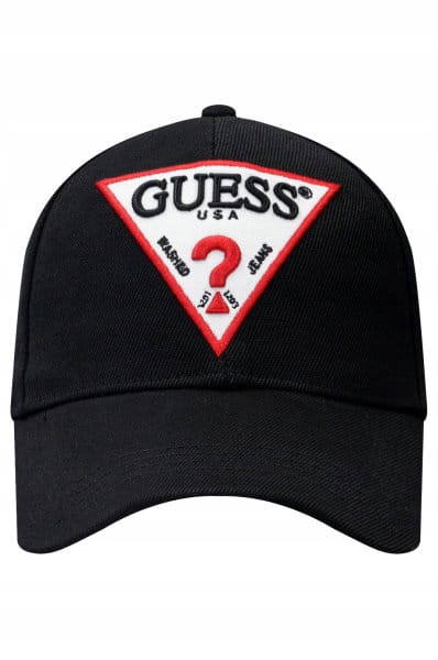 Czapka z Daszkiem Guess Czarna O94Z05premium wrzos