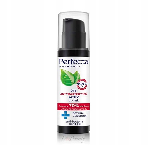 PERFECTA Pharmacy Żel Antybak. ACTIV Do Rąk 50 ml