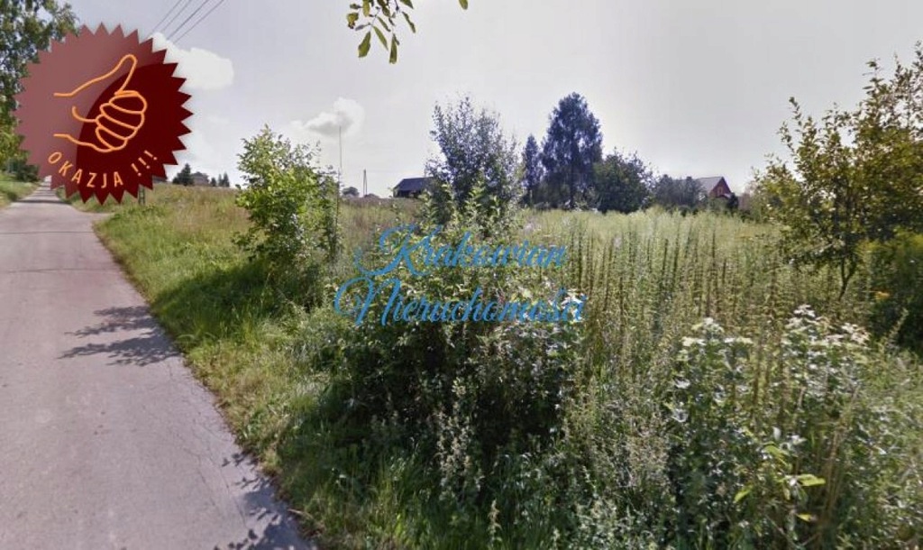 Działka, Poręba Żegoty, Alwernia (gm.), 3700 m²