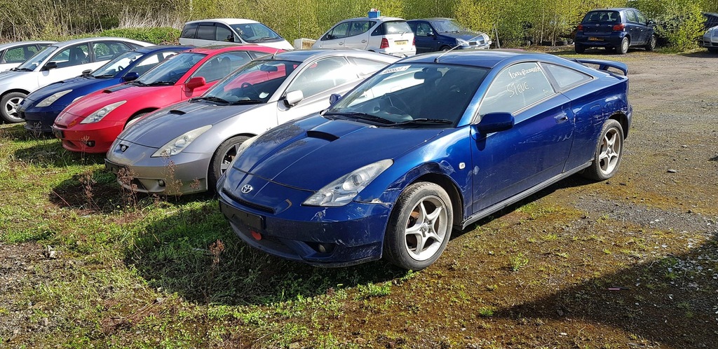 Toyota Celica VII 7 Dach poszycie słupek