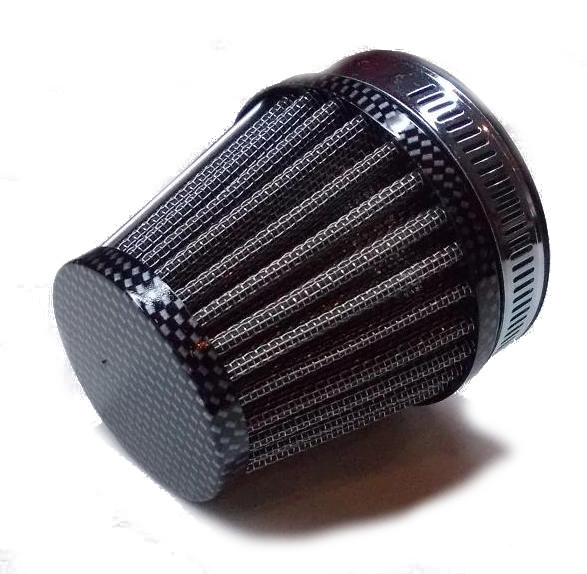 FILTR STOŻKOWY TUNING stożek 60mm CARBON F085