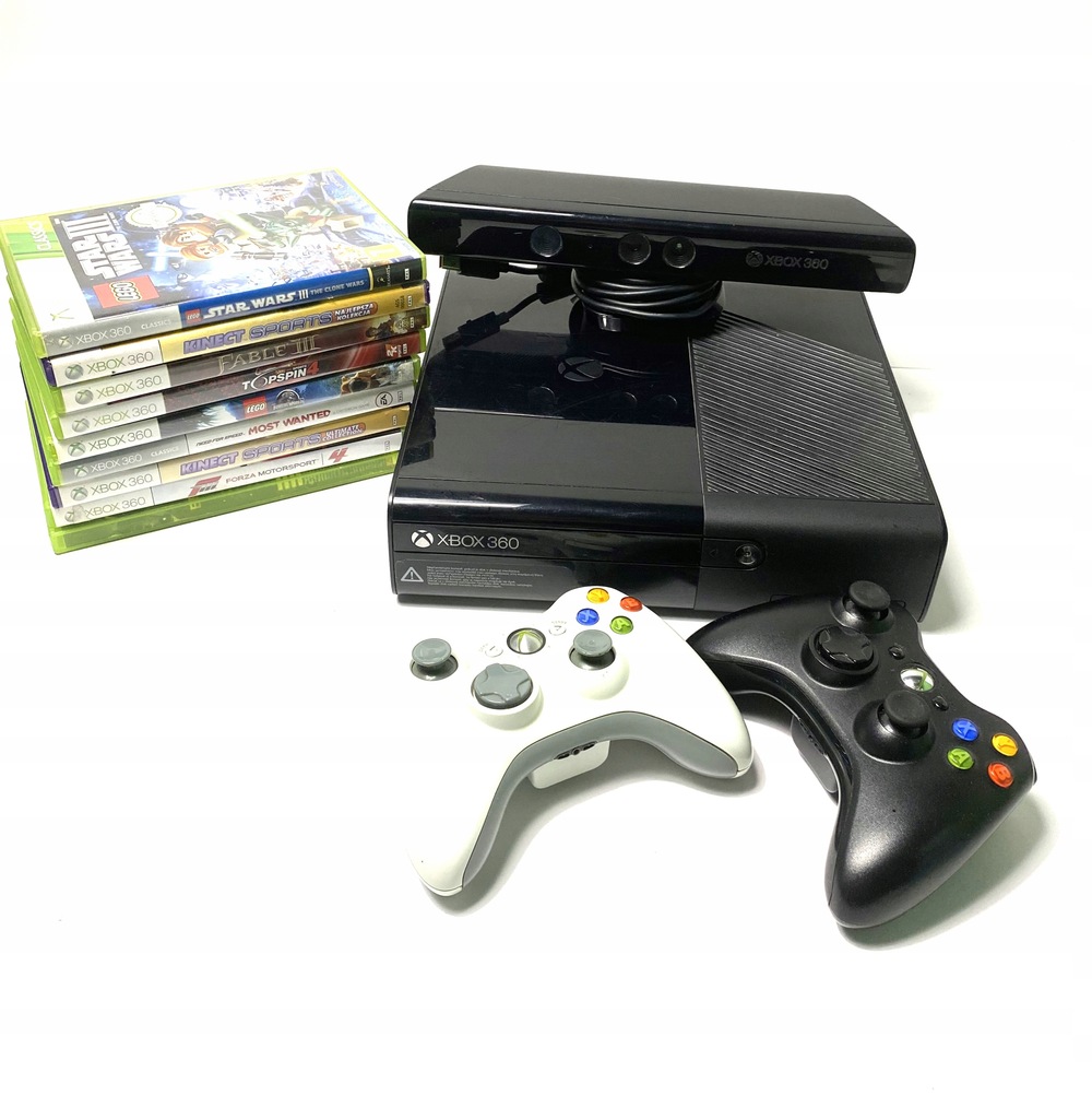 Konsola Microsoft Xbox 360 4 GB + KINECT czarny