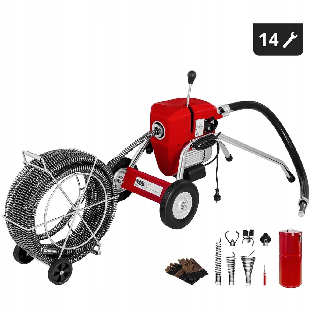 PRZEPYCHACZ DO RUR KANALIZACJI PRZETYKACZ 1100 W
