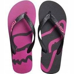 Japonki FOX LADY BEACHED FLIP FLOPS Black 7