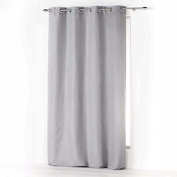 Douceur D'Intérieur Vorhang Salbei - 140x260cm Mikrofaser Ösenvorhang Lichtschutz