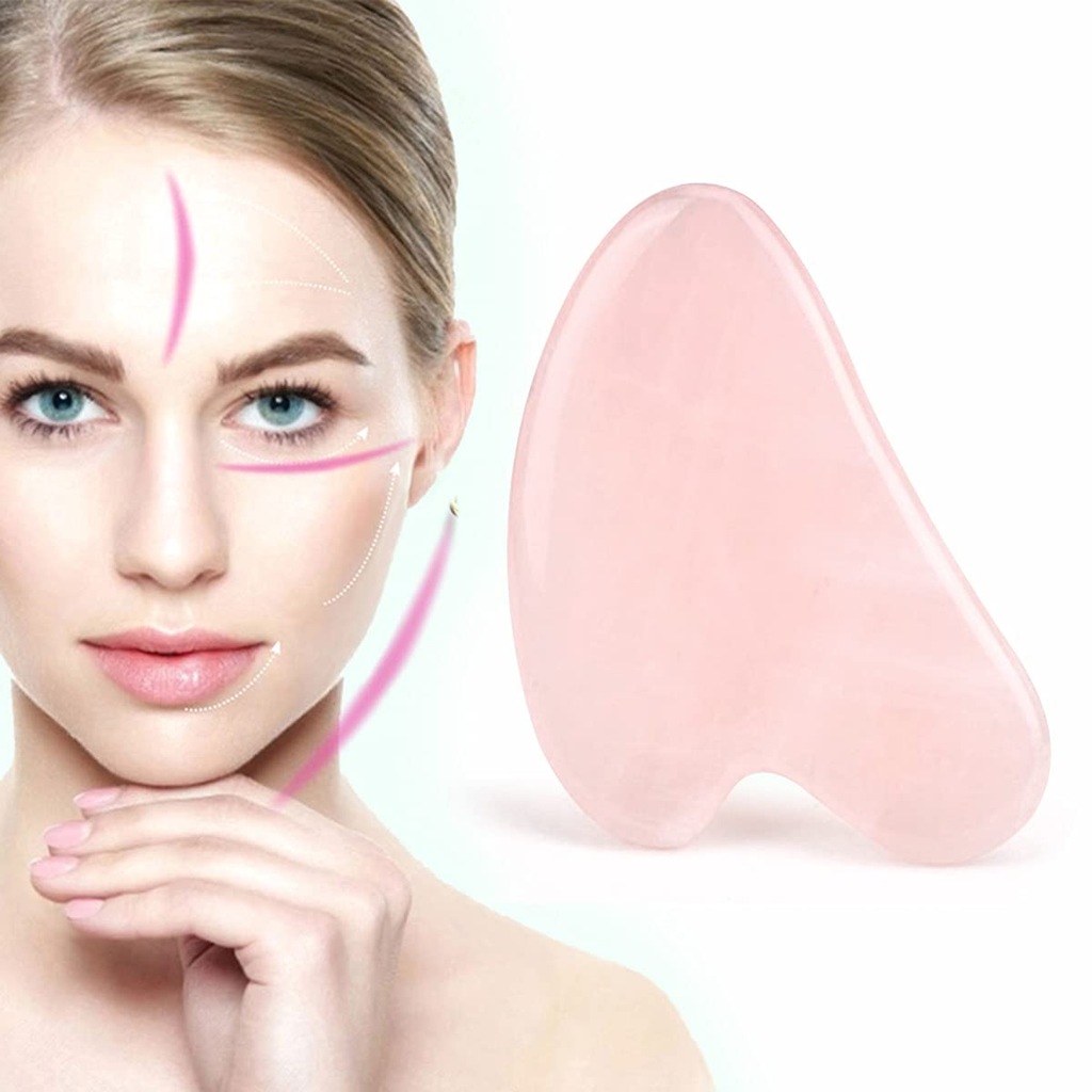 Купить МАССАЖЕР ДЛЯ ЛИЦА С КВАРЦЕВЫМ РОЛИКОМ GUA SHA STONE: отзывы ...