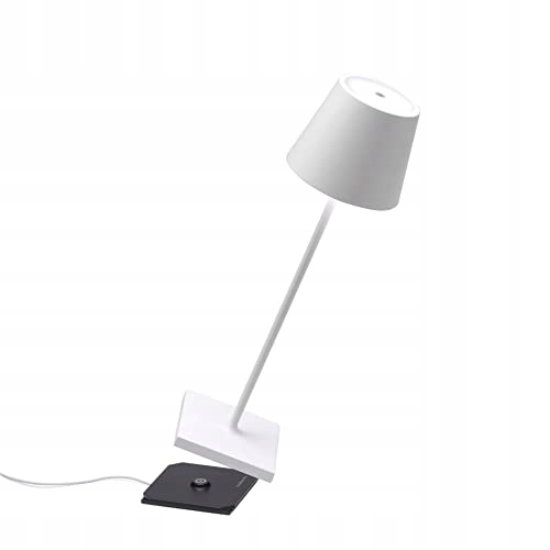 LAMPA STOŁOWA LED ZAFFERANO IP54 BIAŁA 38 CM