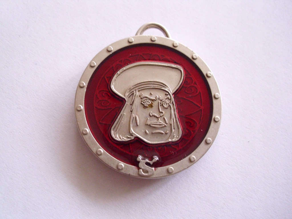 Shrek medal,amulet - Lord Farquaad.