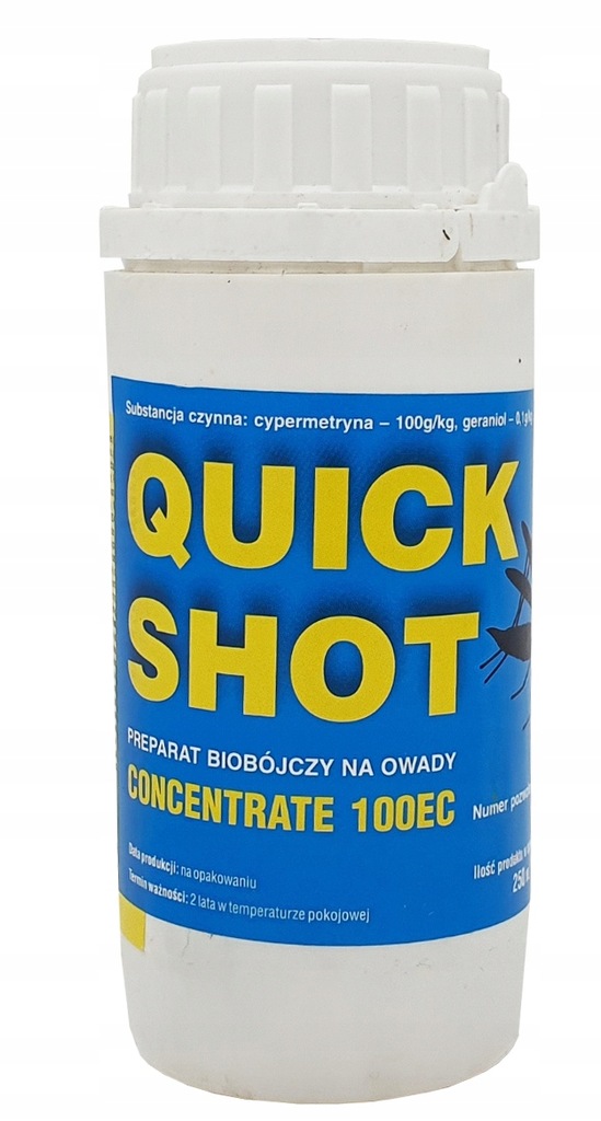 QUICK SHOT OPRYSK NA KOMARY MUCHY KLESZCZE 250ML