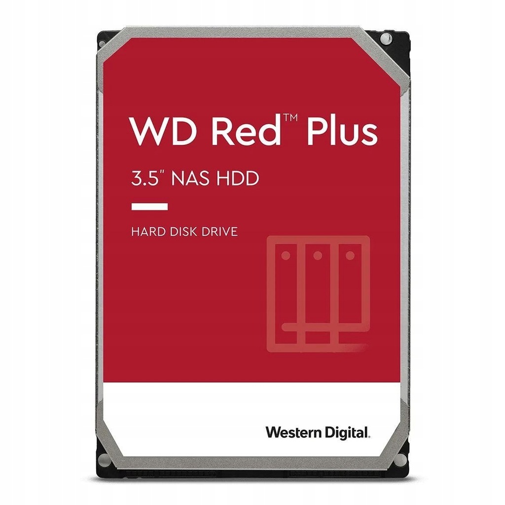 Dysk WD Red Plus WD20EFZX 2TB 3,5" 5400 128M