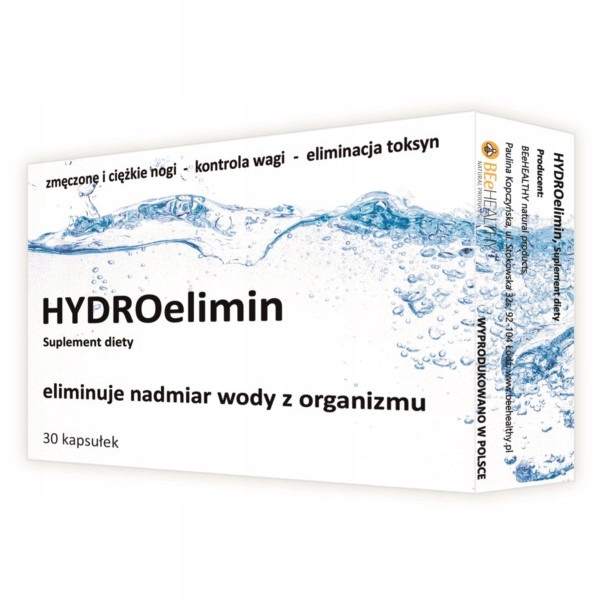 Beehealthy Hydroelimin suplement diety 30 kapsułek