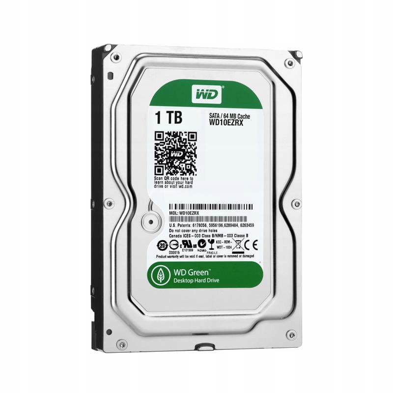 DYSK TWARDY 1TB 3,5" WD WD10EZRX GREEN SATA