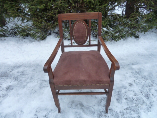 Stare krzeslo fotel sprezyny