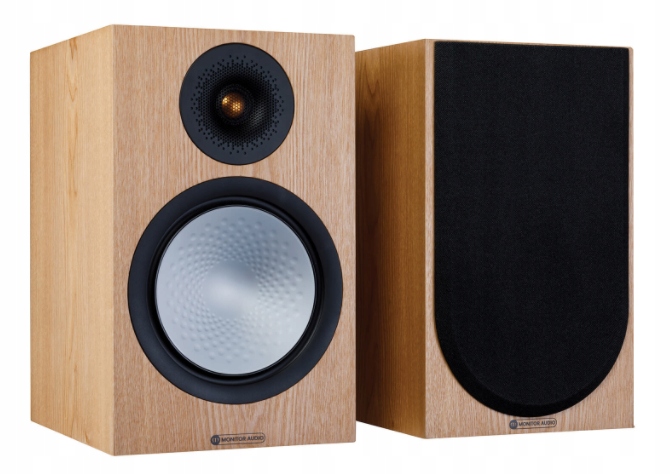 KOLUMNY GŁOŚNIKOWE PODSTAWKOWE MONITOR AUDIO SILVER 7G 100 NATURAL ASH PARA