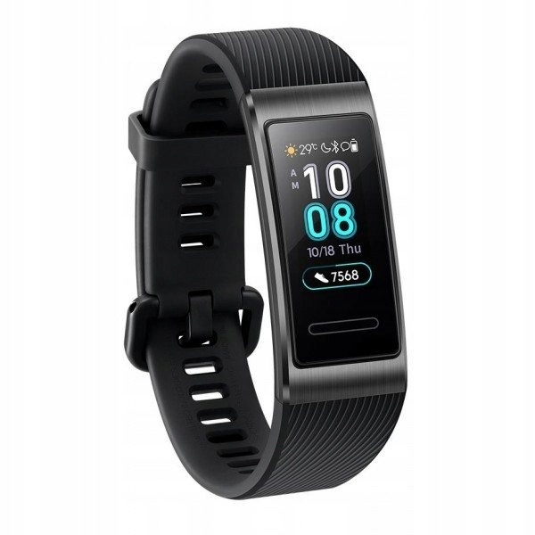 GPS Smartband opaska Huawei Band 3 Pro czarna NEW - 8262310944 - oficjalne archiwum Allegro
