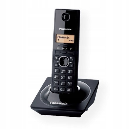 Panasonic Cordless KX-TG1711FXB Black, Caller ID,