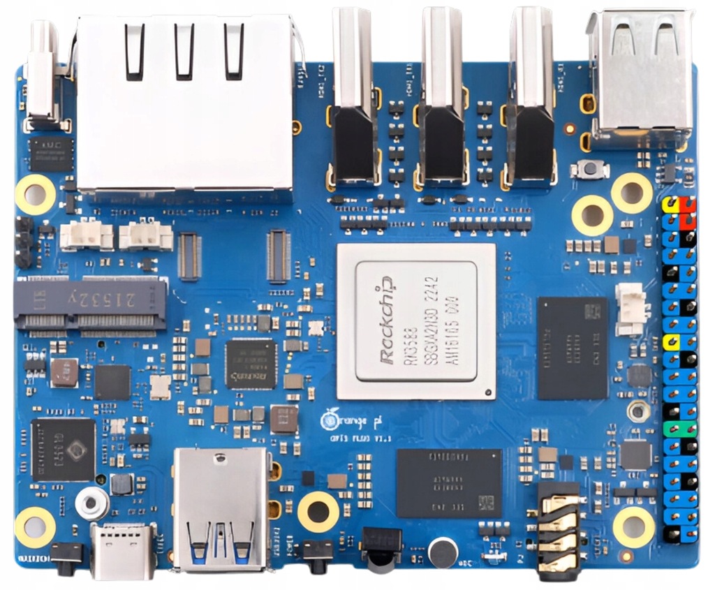 Mikrokomputer Orange Pi 5 Plus 4GB LPDDR4 HDMI 8K RK3588 M.2 NVMe USB C 3.0