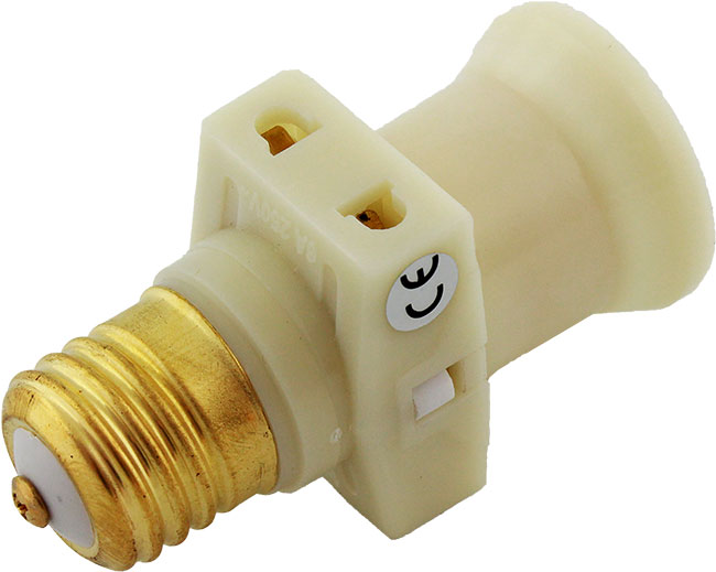 ROZGAŁĘŹNIK ŻARÓWKI E27 GNIAZDO ADAPTER ZŁODZIEJKA - 6968499862