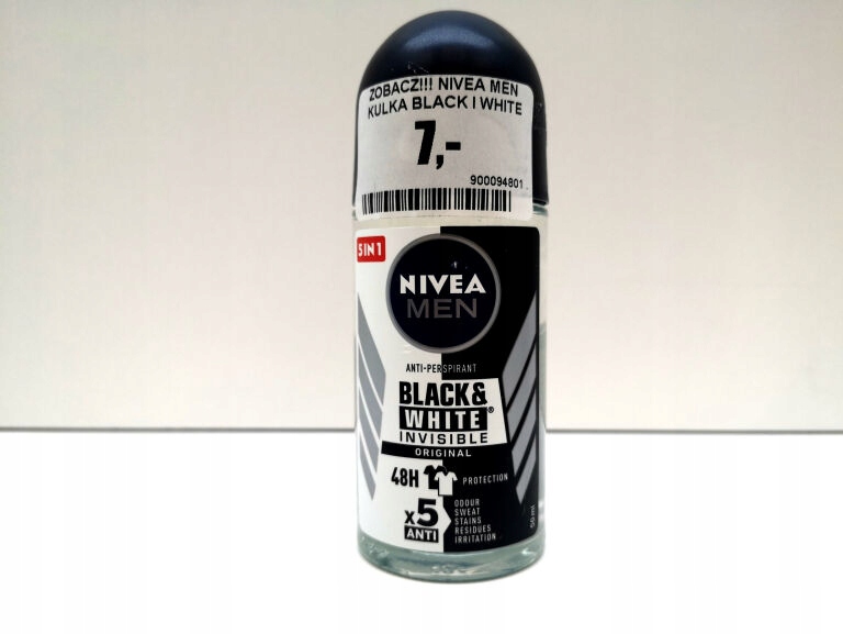 ZOBACZ!!! NIVEA MEN KULKA BLACK I WHITE