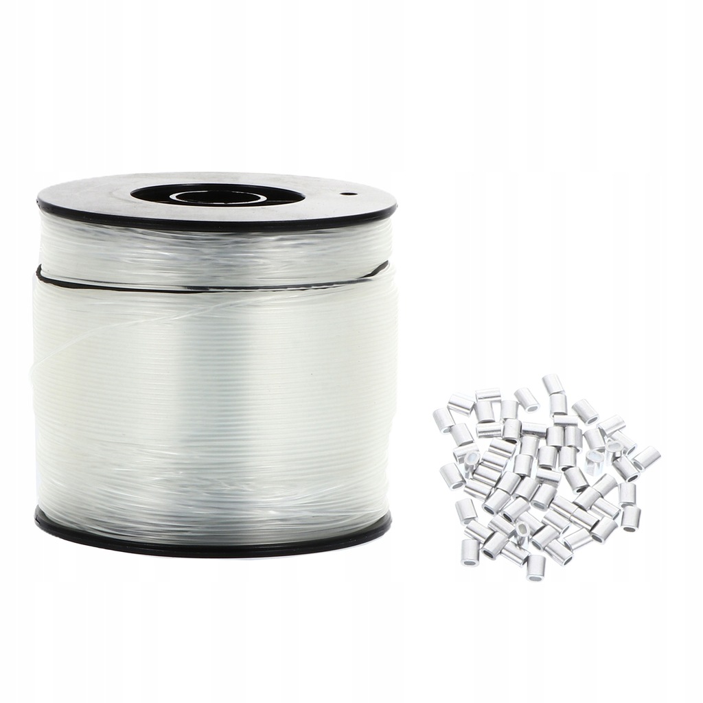 PROFESJONALNA WĘDKARSKA NYLONOWA 200M AKCESORIUM DO WĘDKOWANIA