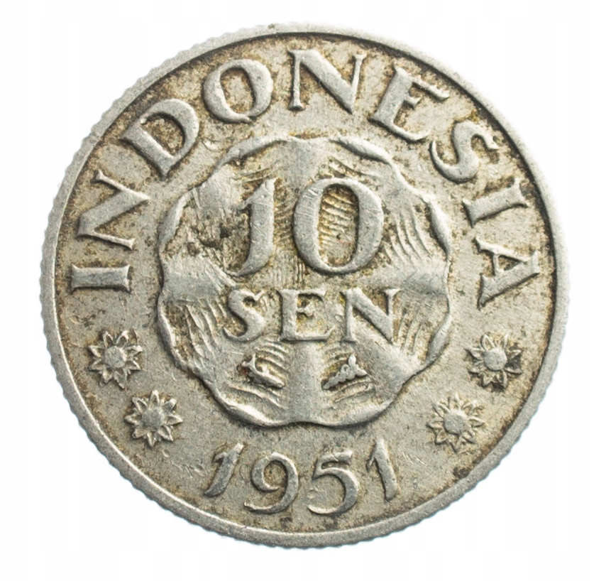 INDONEZJA 10 SEN 1951 NO.1