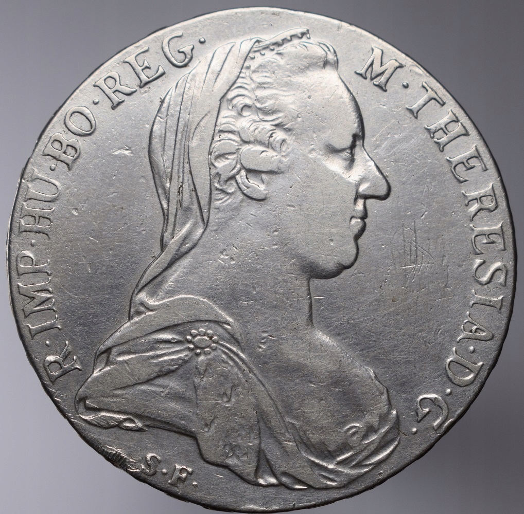 1780 S.F. Austria Maria Teresa - talar