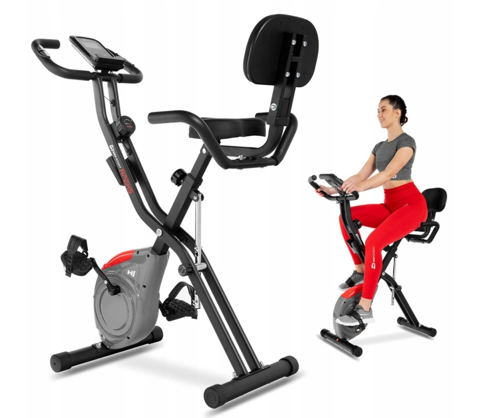 Rower składany treningowy magnetyczny stacjonarny trening cichy domowy