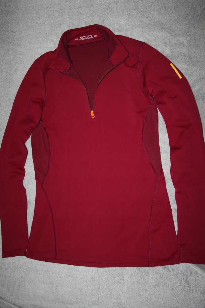 ARC'TERYX BLUZA ZIP DAMSKA BLUZKA BORDOWA__M