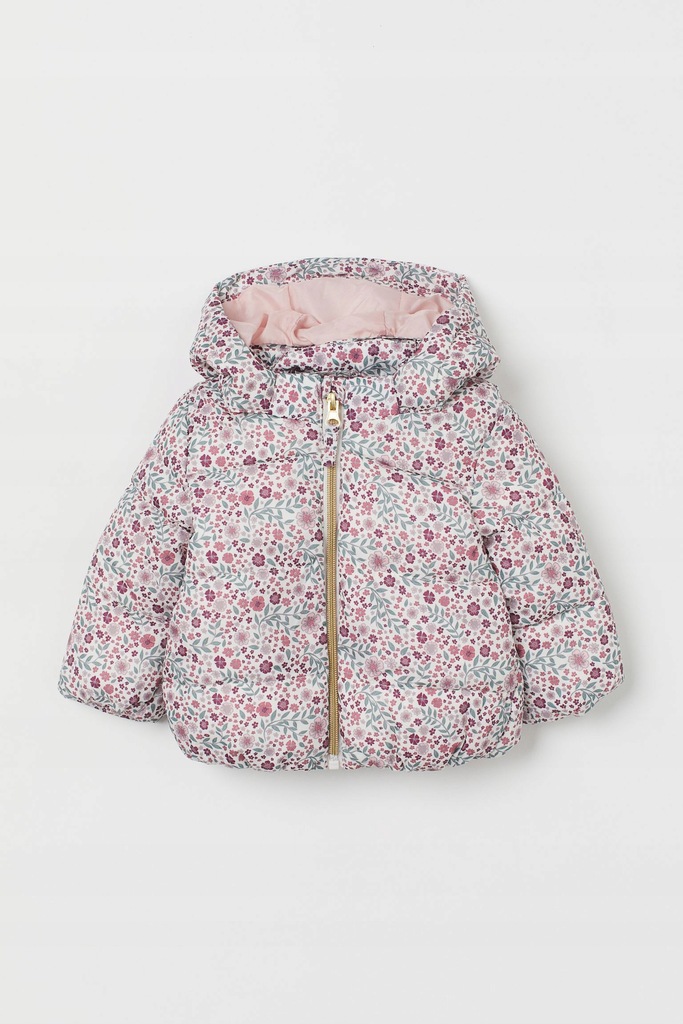 Kurtka puffer z kapturem H&M 86