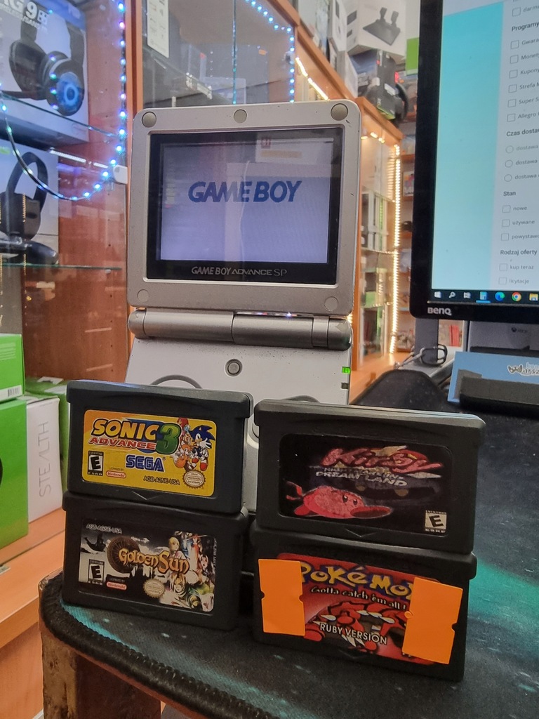 Gameboy Advance SP AGS-001 +GRATIS SklepRetroWWA