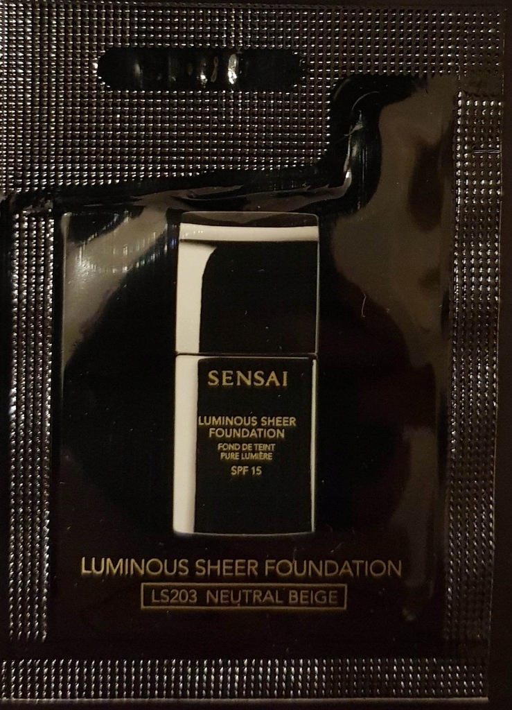 Sensai Luminous Sheer Foundation LS203 1ml Podkład Fluid do Twarzy Saszetka