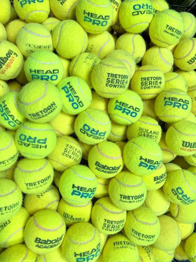 Używane piłki tenisowe, markowe od producenta