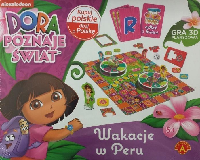 GRA 3D WAKACJE W PERU - DORA POZNAJE ŚWIAT ALEX