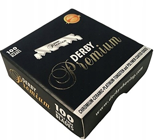 POŁÓWKI ŻYLETKI DO BRZYTEW DERBY PREMIUM 100 SZTUK