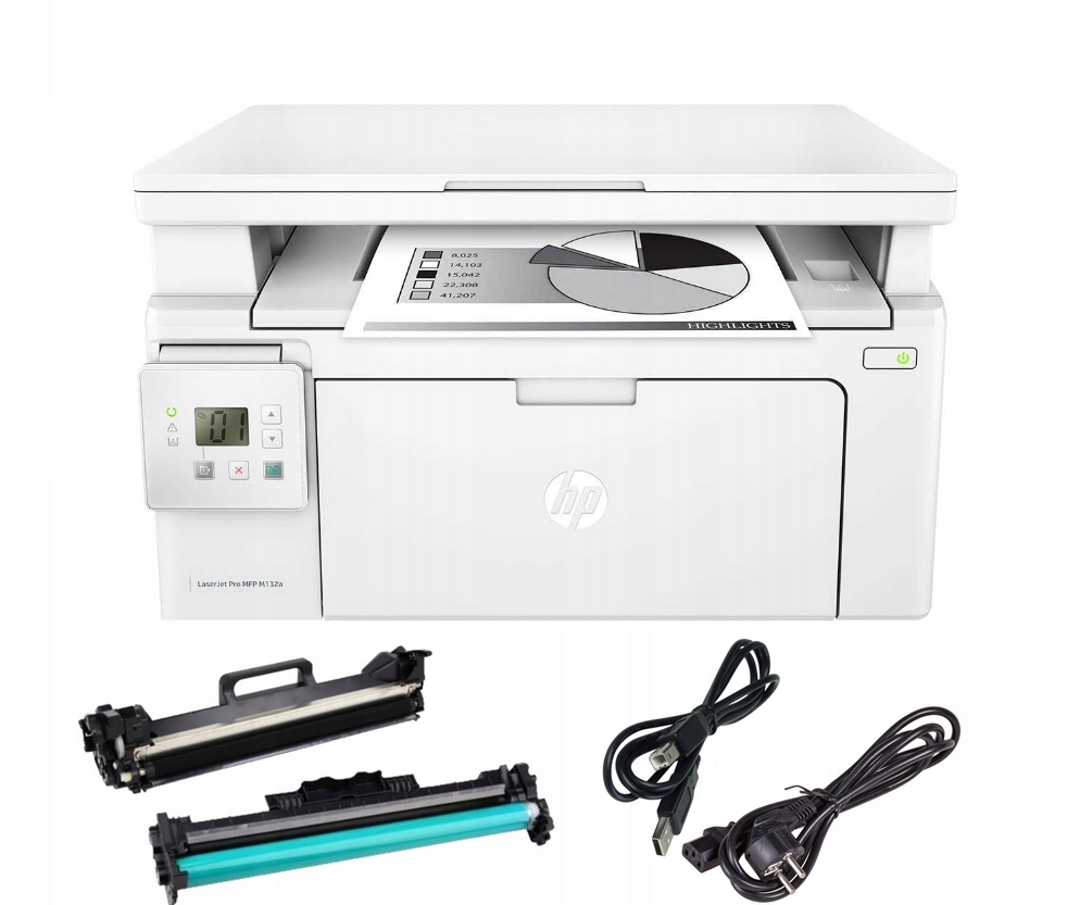 Urządzenie laserowe HP LaserJet Pro MFP M132a FV - 13273569307 ...