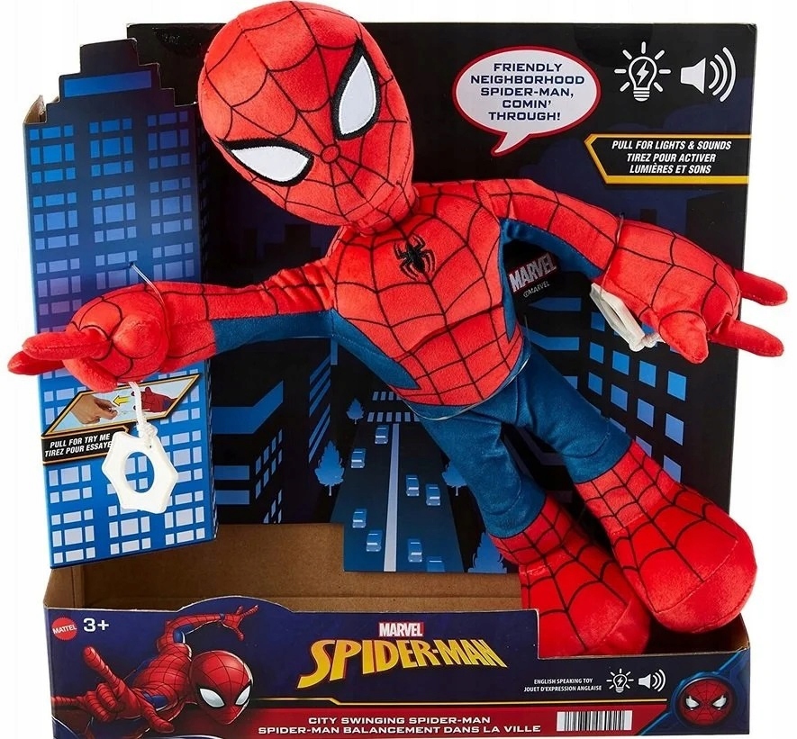 MARVEL Spiderman INTERAKTYWNA MASKOTKA SPIDER-MAN