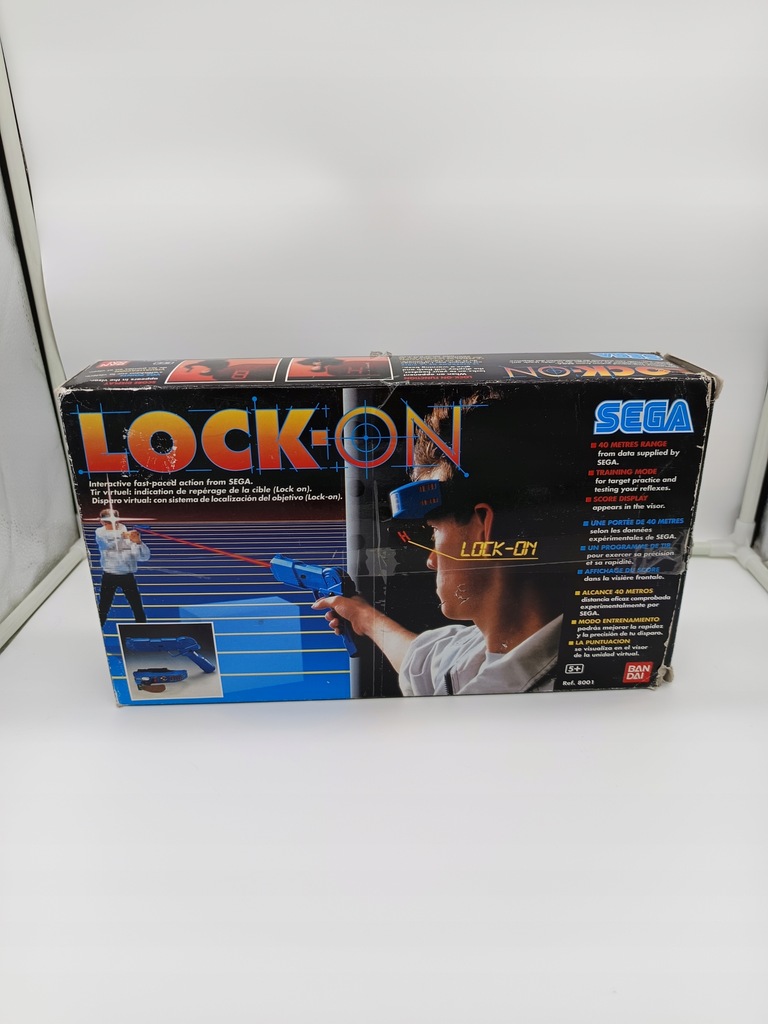 LOCK-ON SEGA GUN KARTON BOX