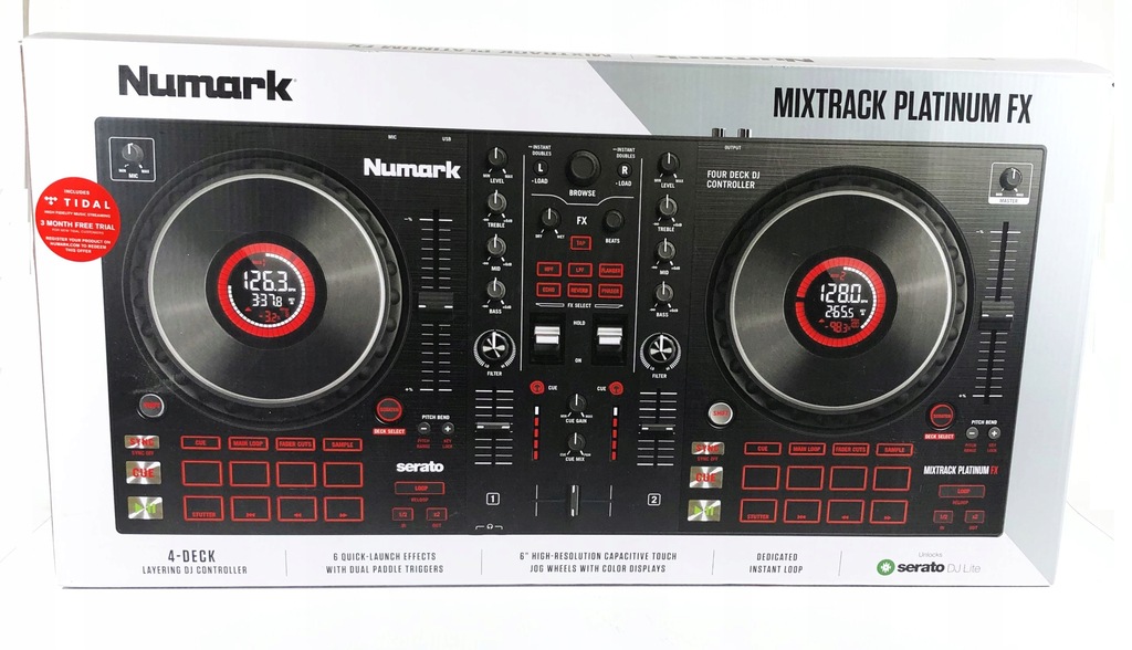 Kontroler DJ NUMARK MIXTRACK PLATINUM FX