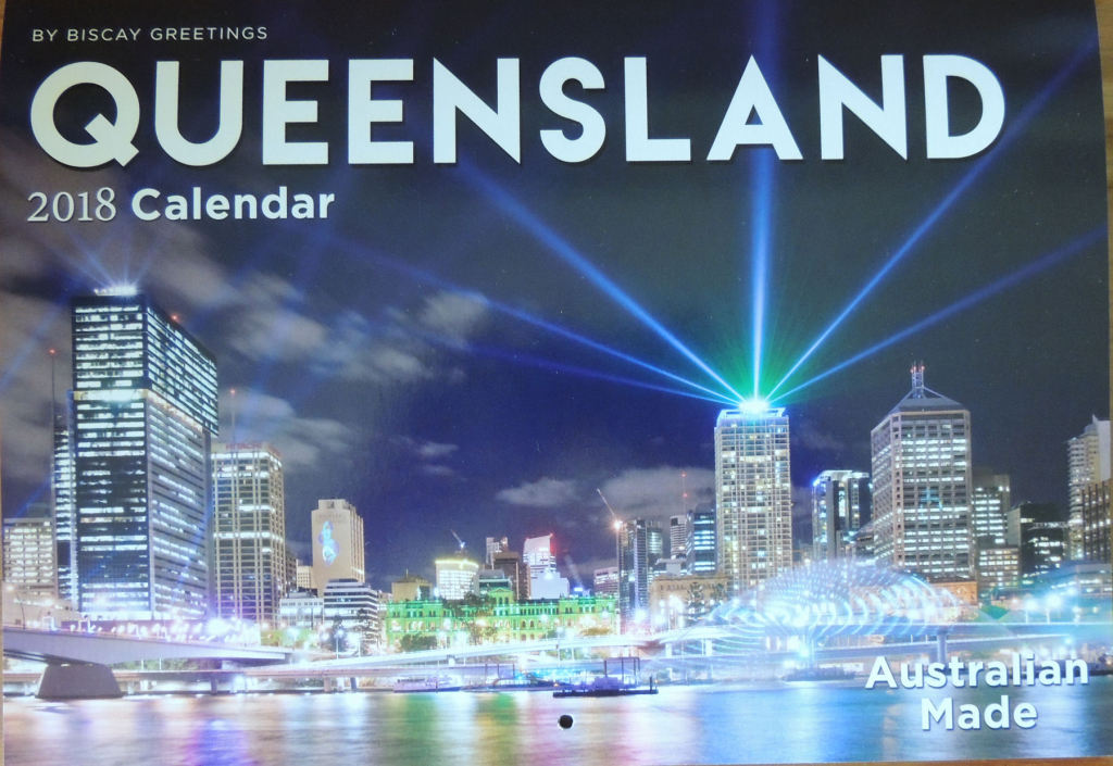 Australia - kalendarz  na 2018 - Queensland