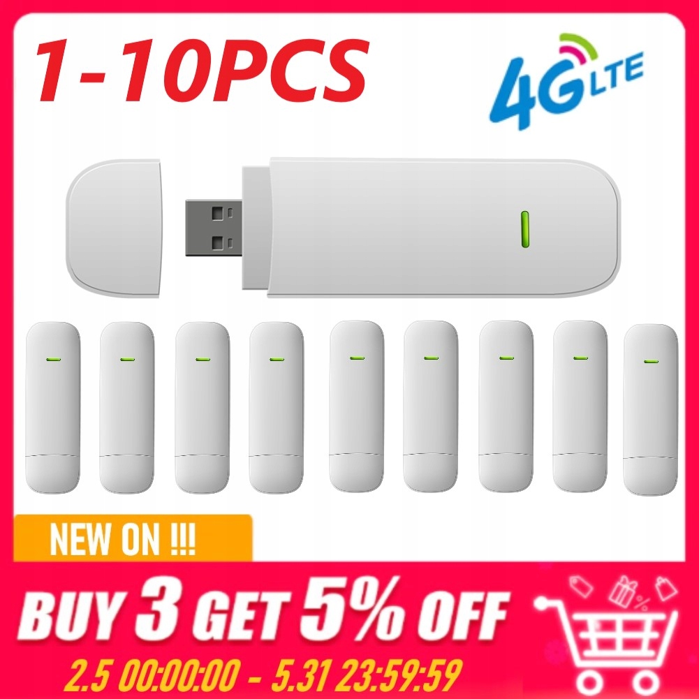 10 sztuk 4G LTE Router bezprzewodowy USB Dongle 15