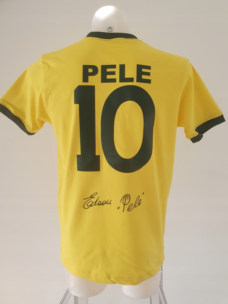 Pelé, Brazylia - kosz. z autografem od 1ZŁ! (zag)