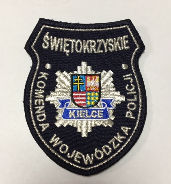 POLICJA Naszywka KWP ŚWIĘTOKRZYSKIE