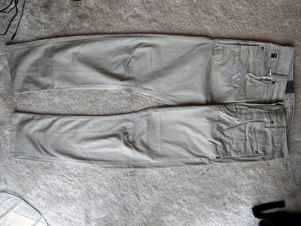 Spodnie materiałowe G-STAR 3D Tapered