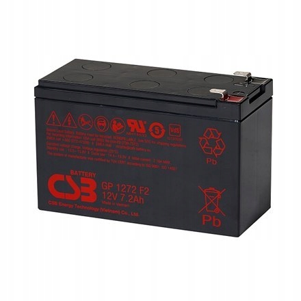 CSB Battery Valve Regulated Lead Acid Battery GP12