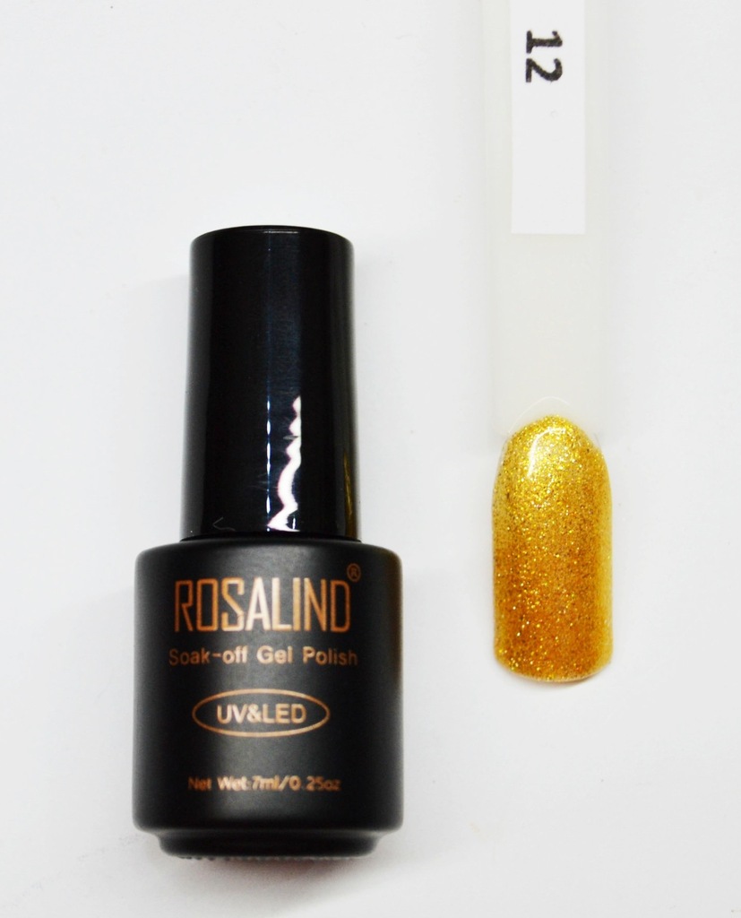 12 ROSALIND lakier hybrydowy uv led 7ml