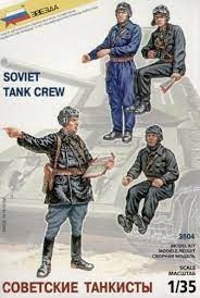 Model Załogi Zvezda Soviet Tank Crew WWII