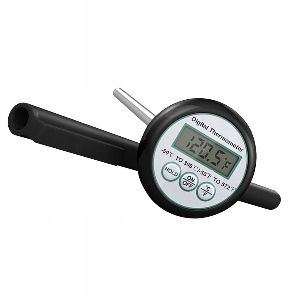 TERMOMETR CYFROWY DO ŻYWNOŚCI STALĄ NIERDZEWNĄ NARZĘDZIE KUCHENNE BBQ